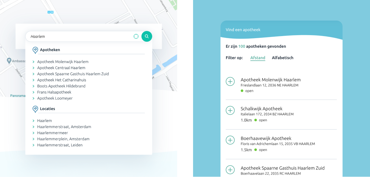 Vind een apotheek