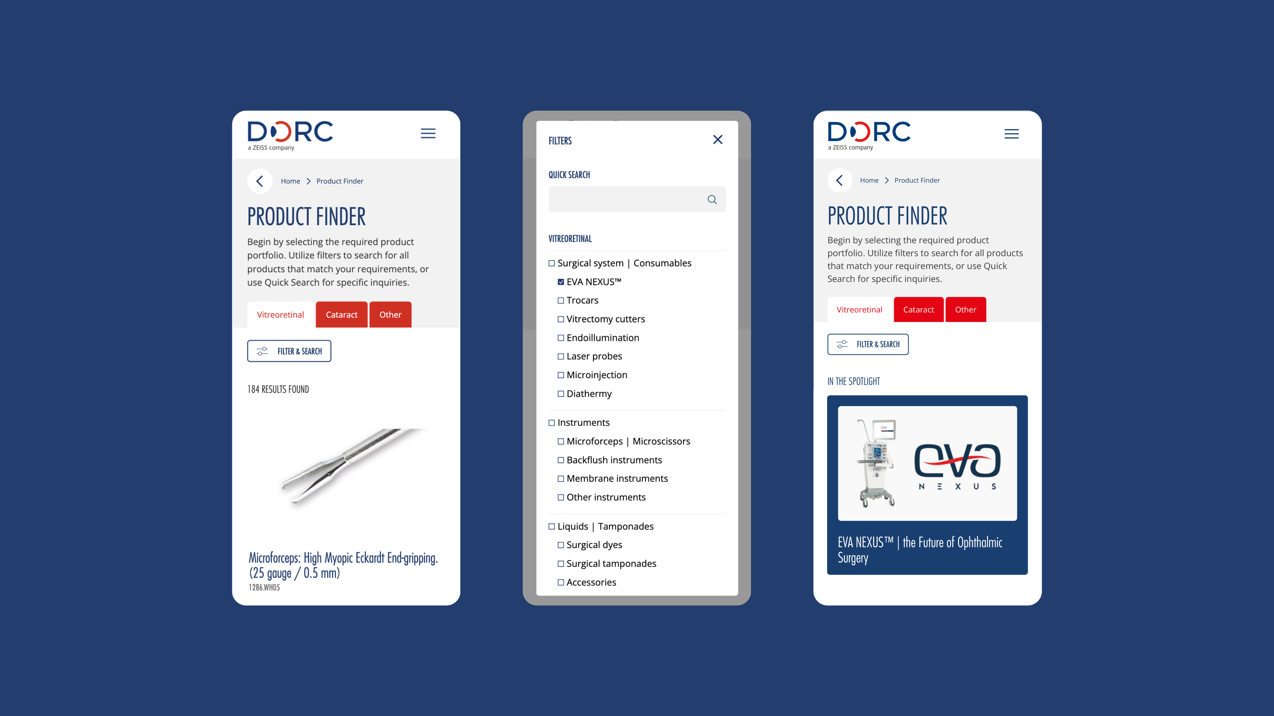 dorc drupal site build by synetic
