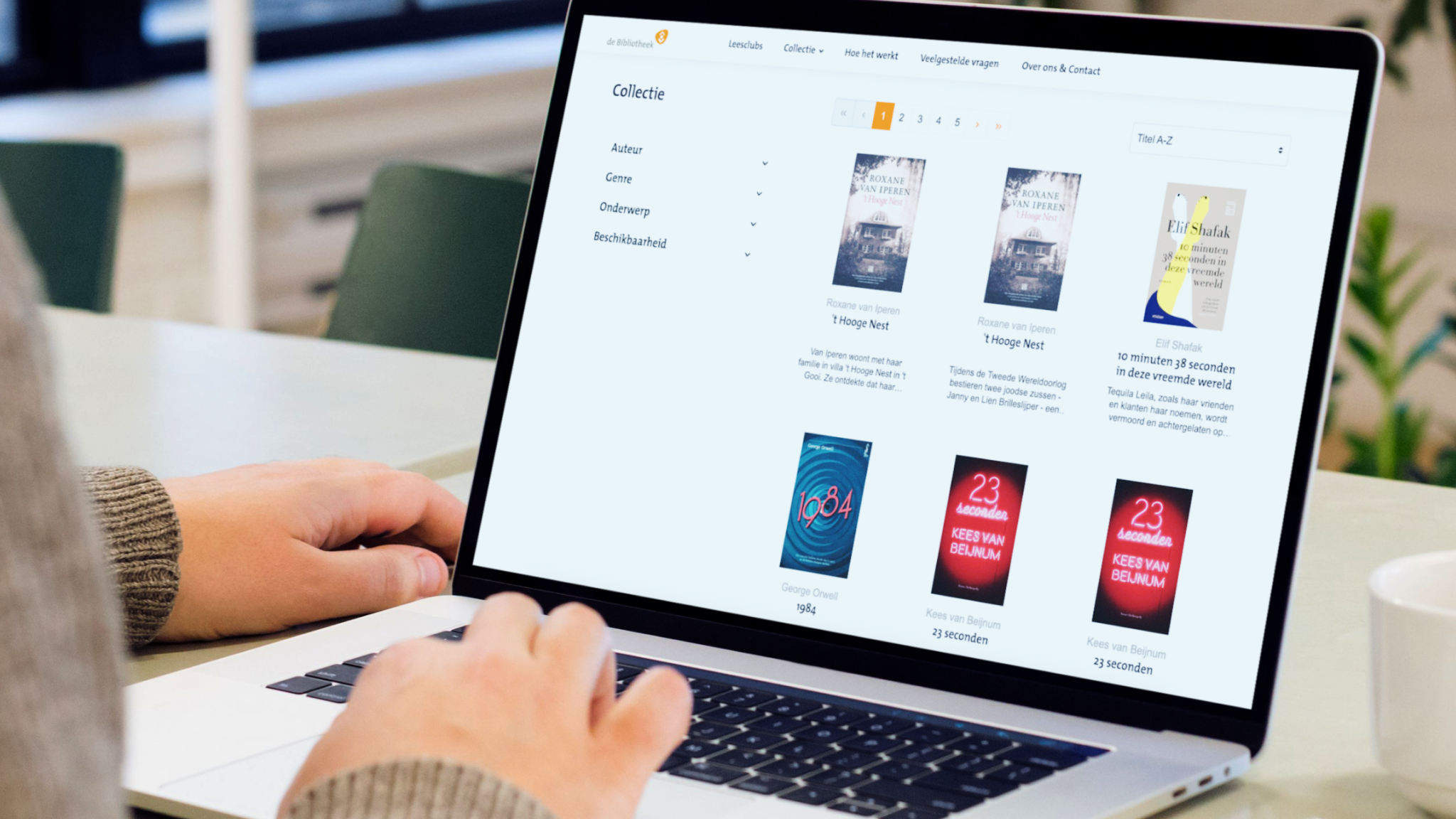 De website MijnLeesclub.nl is gemaakt door Synetic