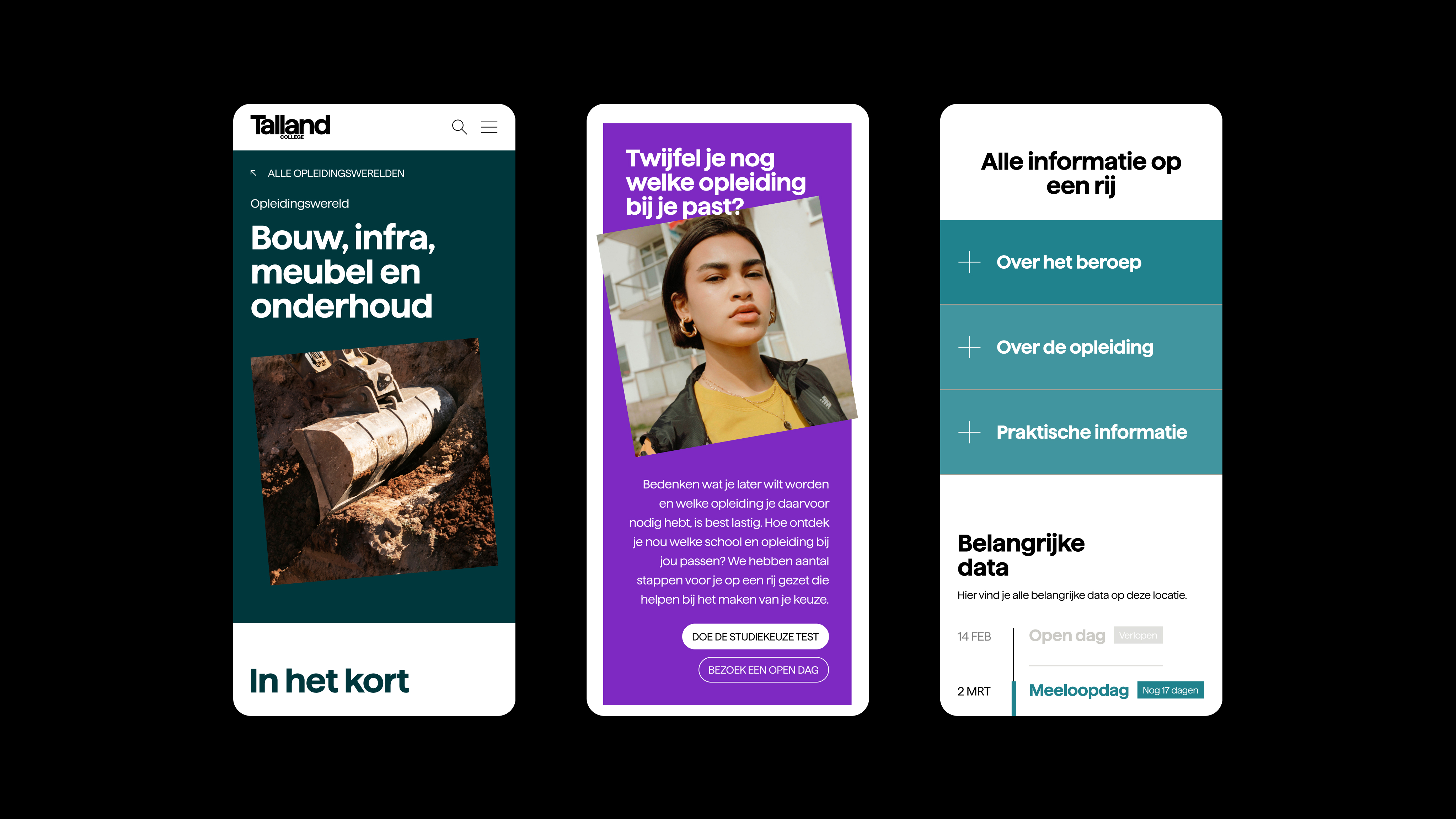 talland mobile design